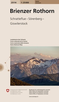 Abbildung von: 25114 Brienzer Rothorn - swisstopo