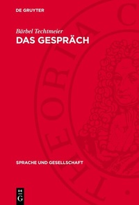 Enlarge image Cover: Das Gespräch - De Gruyter