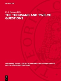 Enlarge image Cover: The Thousand and Twelve Questions - De Gruyter
