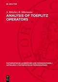 Cover: Analysis of Toeplitz Operators - De Gruyter