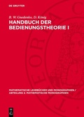Cover: Handbuch der Bedienungstheorie I - De Gruyter