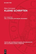 Cover: Studien zum Neuen Testament - De Gruyter