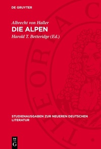 Enlarge image Cover: Die Alpen - De Gruyter