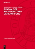 Cover: Syntax der koordinativen Verkn&uuml;pfung - De Gruyter