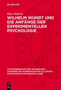 Bild: Wilhelm Wundt und die Anf&auml;nge der experimentellen Psychologie - De Gruyter