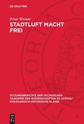 Cover: Stadtluft macht Frei - De Gruyter