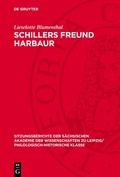 Cover: Schillers Freund Harbaur - De Gruyter