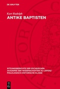 Cover: Antike Baptisten - De Gruyter