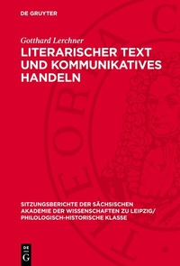 Enlarge image Cover: Literarischer Text und kommunikatives Handeln - De Gruyter