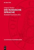 Cover: Die russische Sprache - De Gruyter