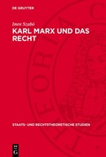 Cover: Karl Marx und das Recht - De Gruyter