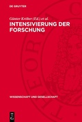 Cover: Intensivierung der Forschung - De Gruyter