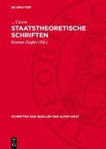 Cover: Staatstheoretische Schriften - De Gruyter