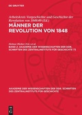 Cover: M&auml;nner der Revolution von 1848. Band 2 - De Gruyter