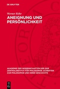 Cover: Aneignung und Pers&ouml;nlichkeit - De Gruyter