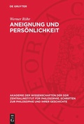 Cover: Aneignung und Pers&ouml;nlichkeit - De Gruyter