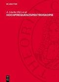 Cover: Hochfrequenzspektroskopie - De Gruyter