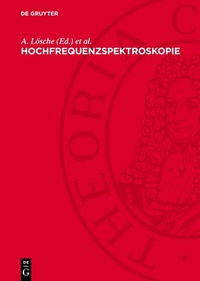 Abbildung von: Hochfrequenzspektroskopie - De Gruyter