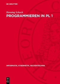 Enlarge image Cover: Programmieren in PL 1 - De Gruyter