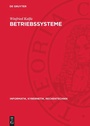 Cover: Betriebssysteme - De Gruyter
