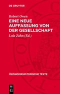 Cover: Eine neue Auffassung von der Gesellschaft - De Gruyter