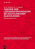 Cover: Theorie der L&ouml;sungsverzweigung bei nichtlinearen Gleichungen - De Gruyter