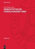 Cover: Meroitistische Forschungen 1980 - De Gruyter