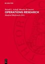 Cover: Operations research - De Gruyter