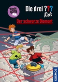 Cover: Die drei ??? Kids Der schwarze Diamant - Kosmos