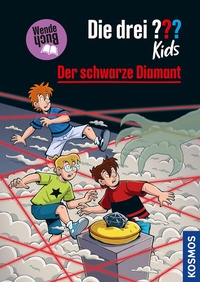 Abbildung von: Die drei ??? Kids Der schwarze Diamant - Kosmos