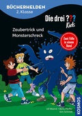 Cover: Die drei ??? Kids, B&uuml;cherhelden 2. Klasse, Doppelband 1, Zaubertrick und Monsterschreck - Kosmos