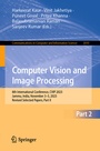 Cover: Computer Vision and Image Processing - Springer