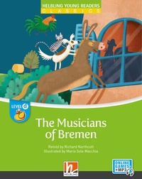 Enlarge image Cover: Young Reader, Level d, Classic / The Musicians of Bremen + e-zone - Helbling