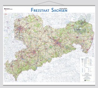 Abbildung von: Freistaat Sachsen auf einen Blick! - Bundesamt f. Kartographie u. Geodäsie