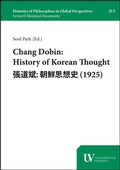 Cover: Chang Dobin. History of Korean Thought (1925) - Universit&auml;tsverlag Hildesheim