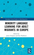 Cover: Minority Language Learning for Adult Migrants in Europe - Routledge