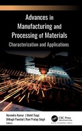 Cover: Advances in Manufacturing and Processing of Materials - Apple Academic Press Inc.