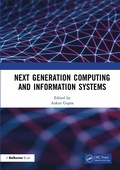 Cover: Next Generation Computing and Information Systems - CRC Press