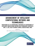 Cover: Advancement of Intelligent Computational Methods and Technologies - CRC Press