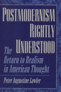 Cover: Postmodernism Rightly Understood - Rowman & Littlefield Publishers