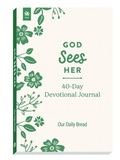 Cover: God Sees Her 40-Day Devotional Journal - Discovery House Publishers,U.S.