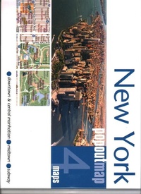 Abbildung von: New York PopOut Map - pocket size, pop up map of new york city - PopOut Maps