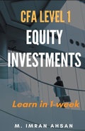 Cover: Equity Investment for CFA level 1 - M. Imran Ahsan