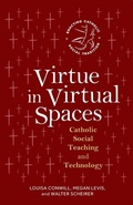 Cover: Virtue in Virtual Spaces - Liturgical Press