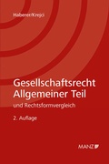 Cover: Gesellschaftsrecht Allgemeiner Teil - Manz