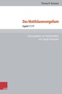 Cover: Das Matthäusevangelium - Vandenhoeck & Ruprecht
