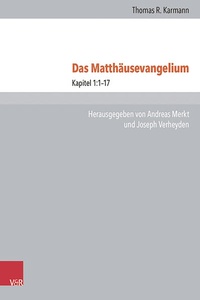 Enlarge image Cover: Das Matthäusevangelium - Vandenhoeck & Ruprecht