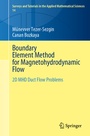 Cover: Boundary Element Method for Magnetohydrodynamic Flow - Springer