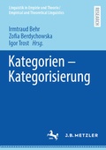 Cover: Kategorien - Kategorisierung - J.B. Metzler