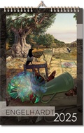 Cover: Kunstkalender 2025 Engelhardt - Spurbuchverlag